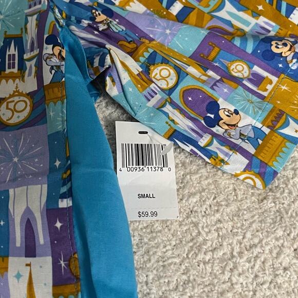 2021 Walt Disney World 50th Anniversary Retro Bowling Camp Shirt Adult Small - Picture 4 of 7